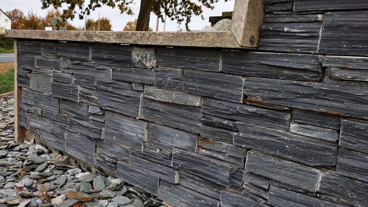 Parement Muret Exterieur Orient - HESTIA Pierre & Bois