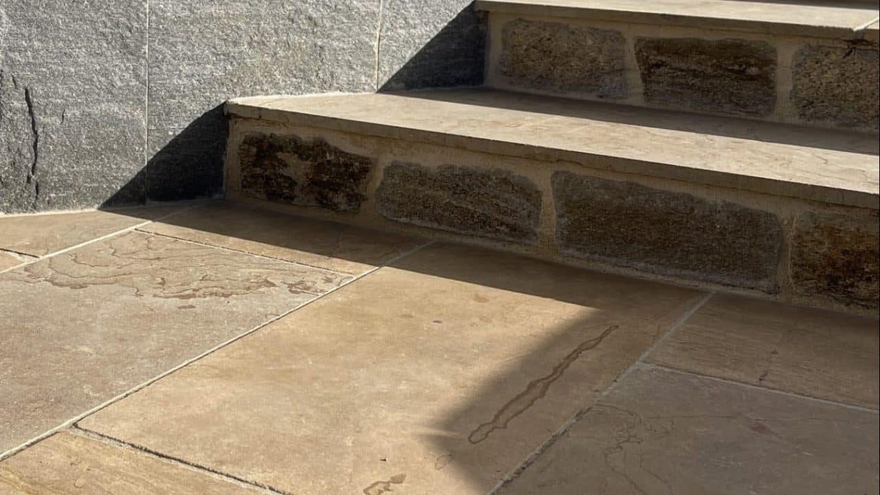 Dalle Pierre Naturelle Pour Escalier Extérieur Pierre Naturelle Extérieure - Dalle Authentic - HESTIA Pierre & Bois